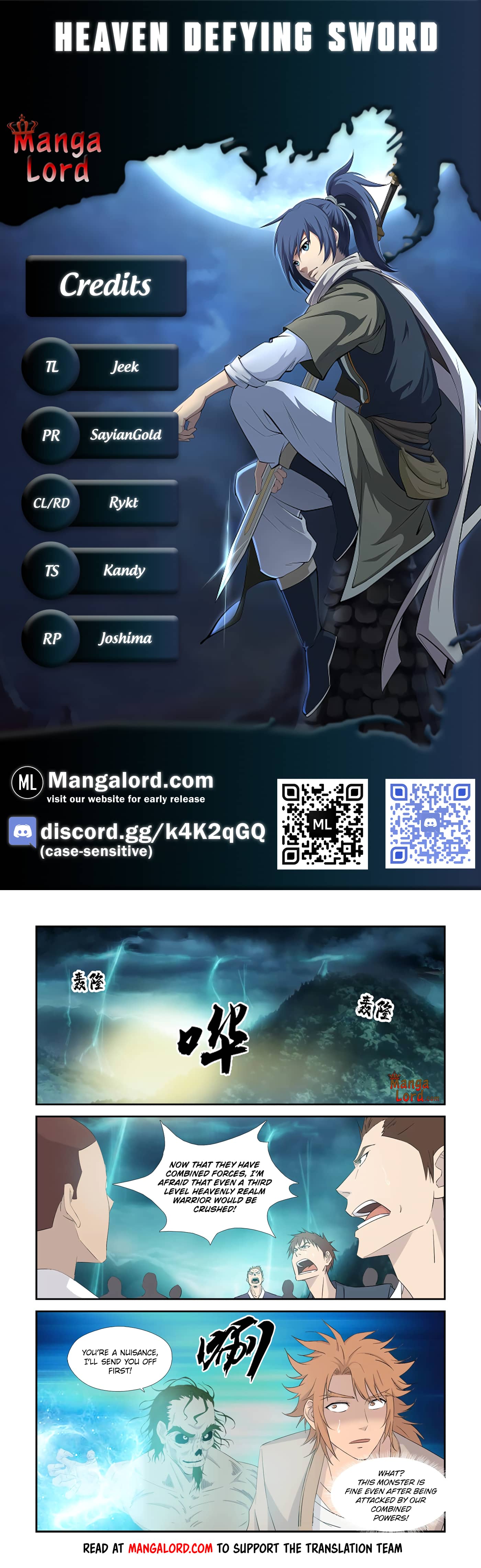 Heaven Defying Sword chapter 326 page 1