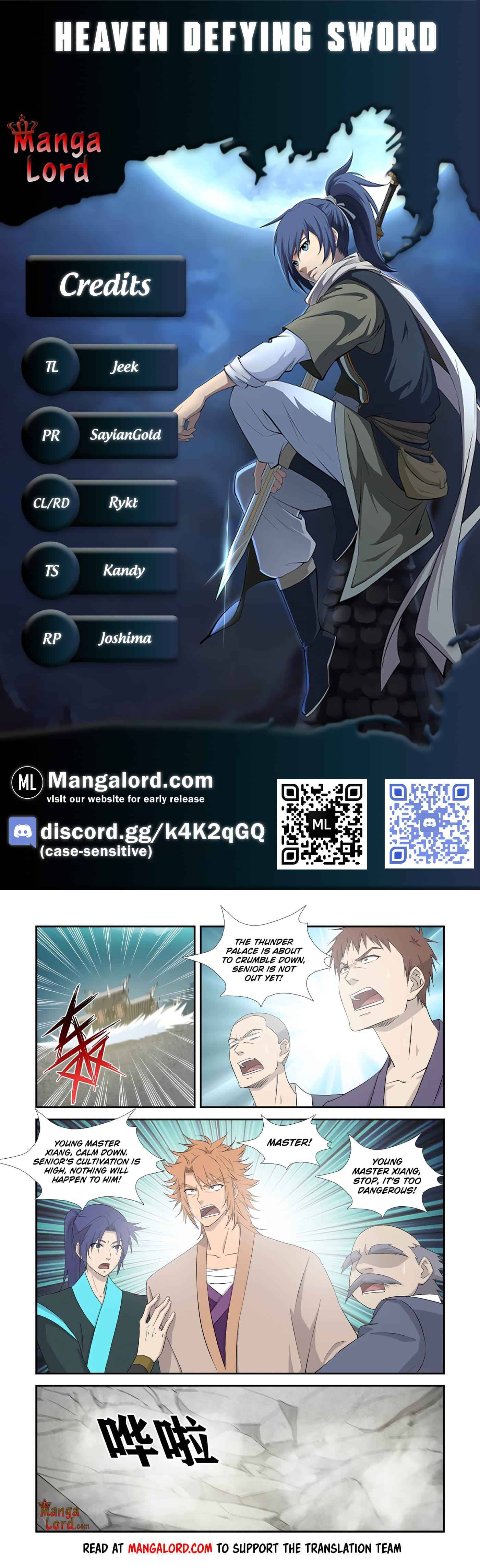 Heaven Defying Sword chapter 328 page 1