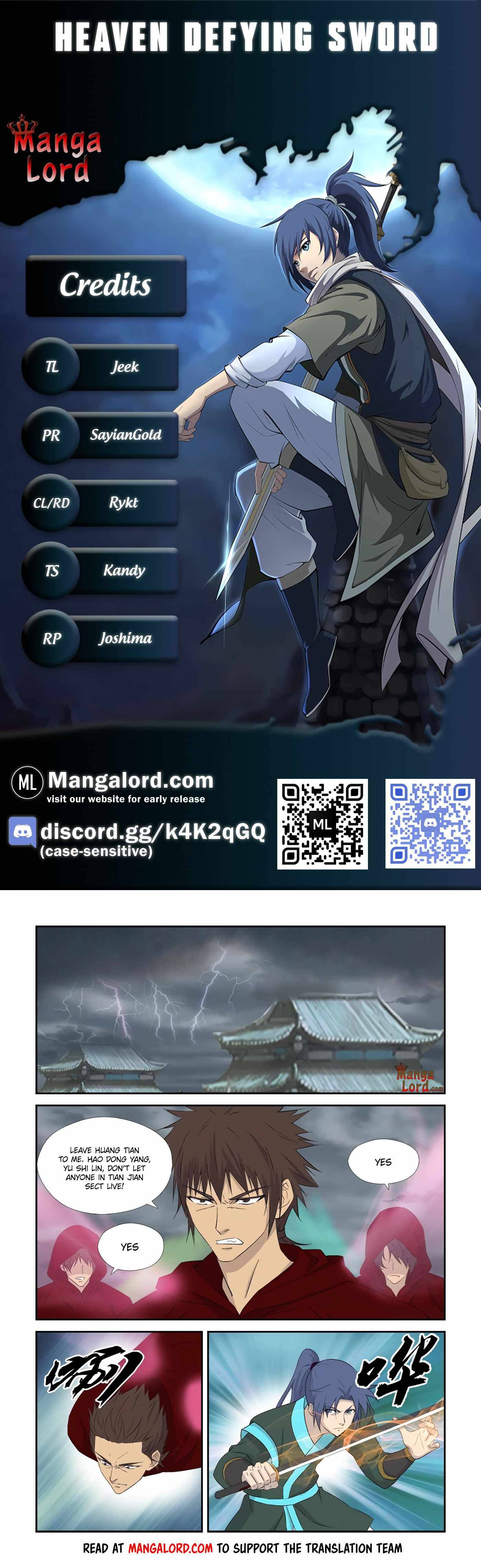 Heaven Defying Sword chapter 334 page 1