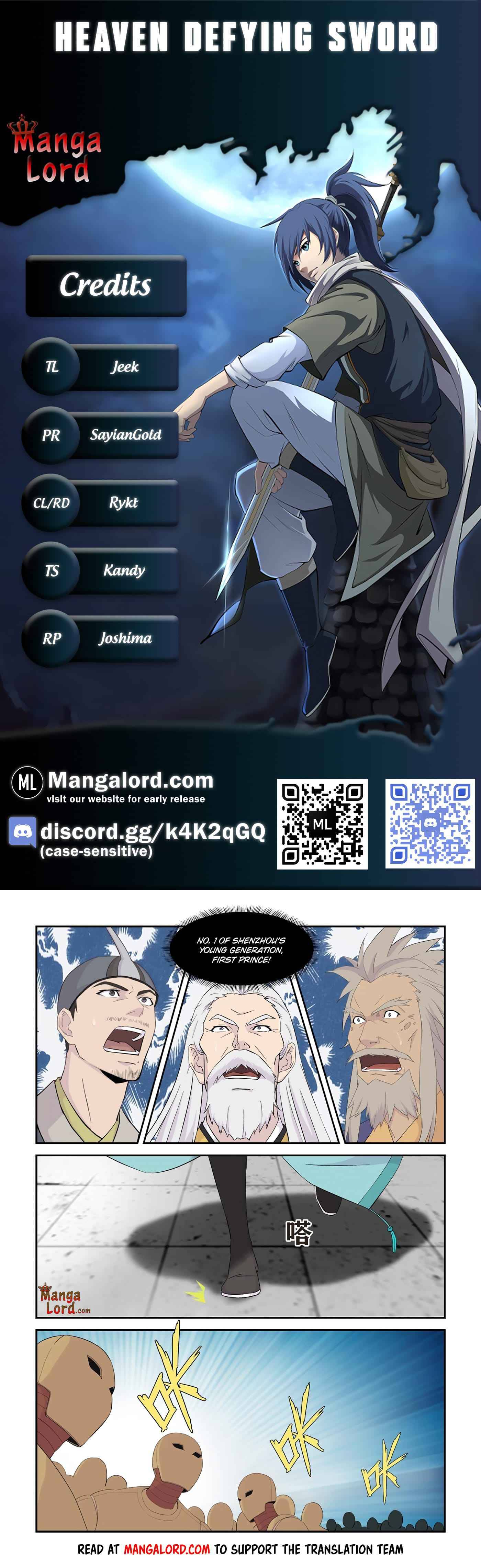 Heaven Defying Sword chapter 339 page 1