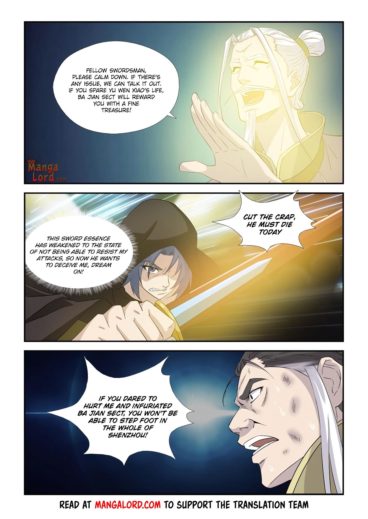 Heaven Defying Sword chapter 349 page 10