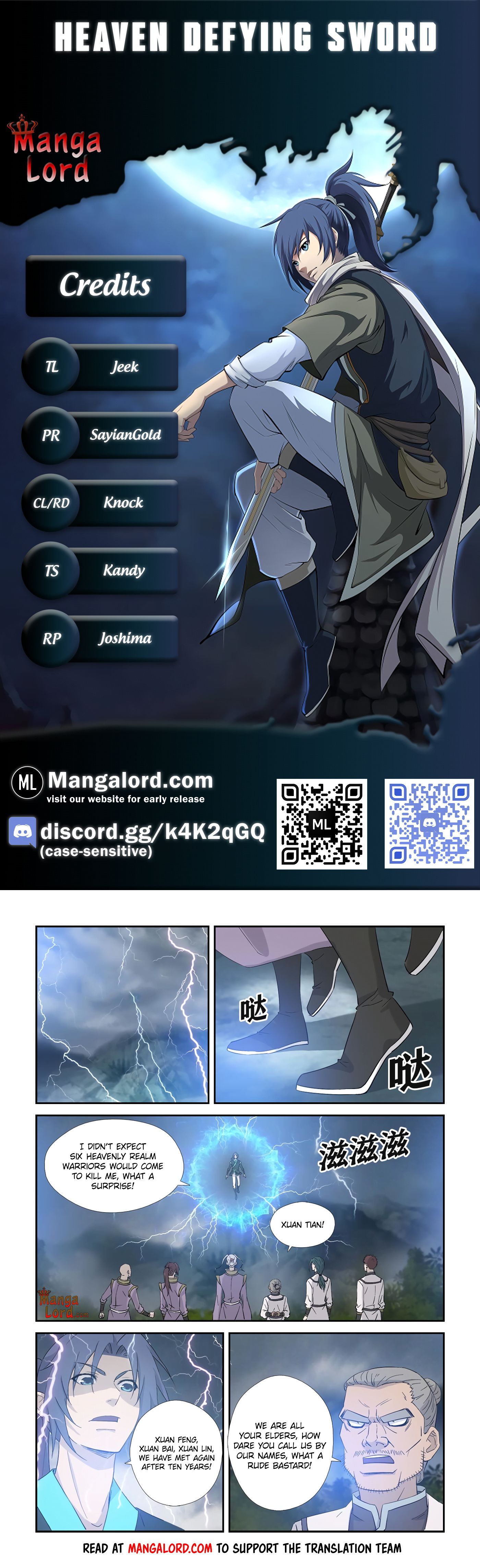 Heaven Defying Sword chapter 353 page 1