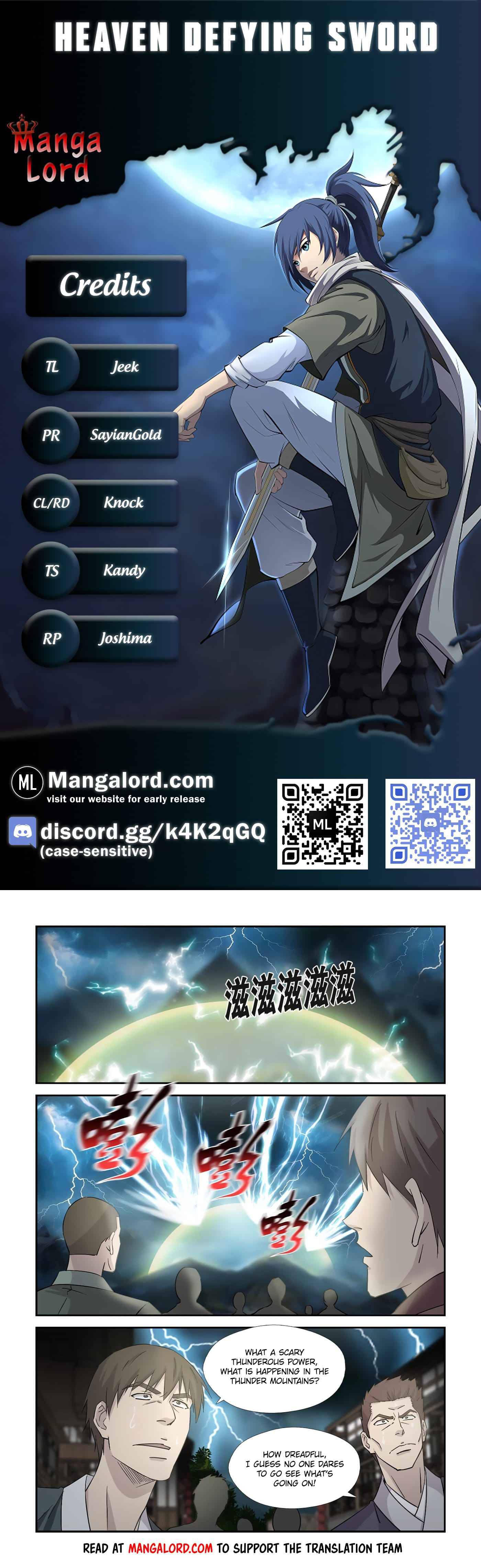 Heaven Defying Sword chapter 354 page 1