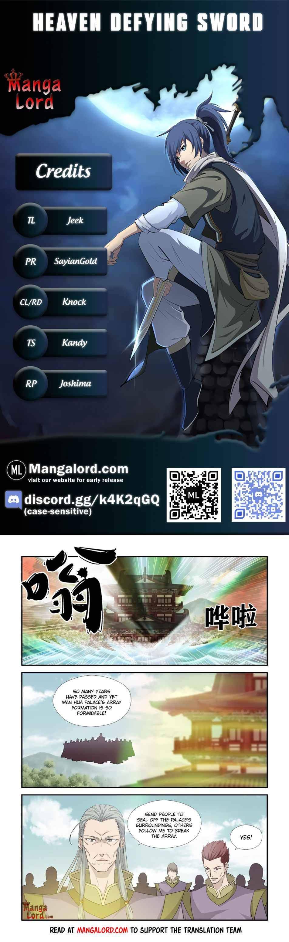 Heaven Defying Sword chapter 356 page 1