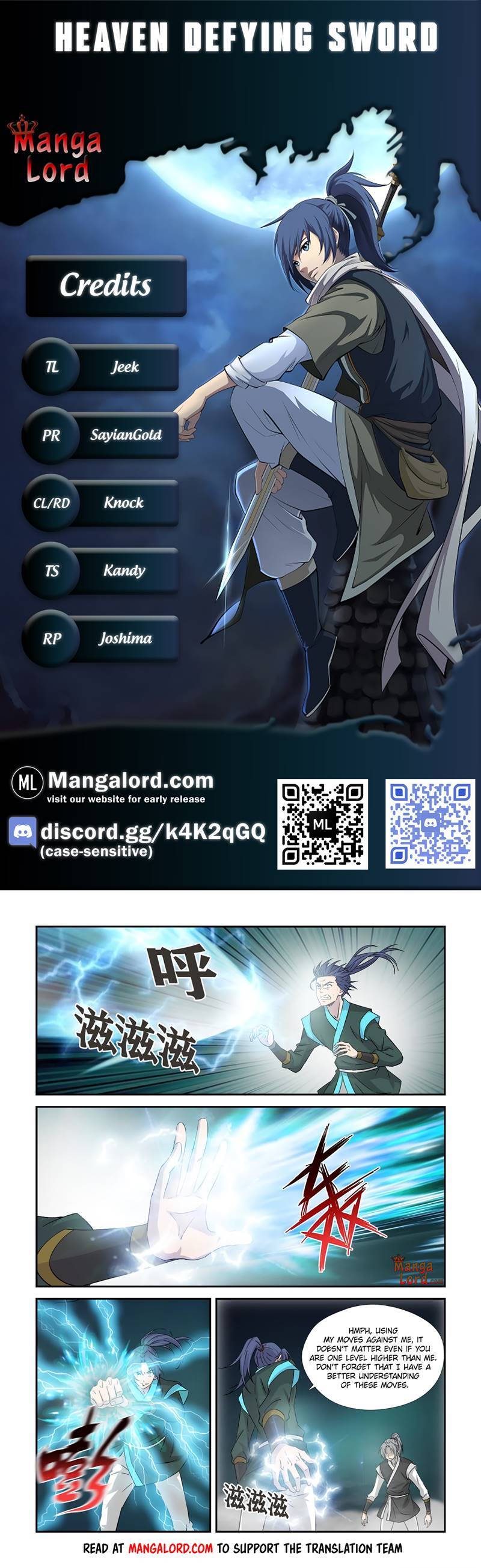 Heaven Defying Sword chapter 364 page 1