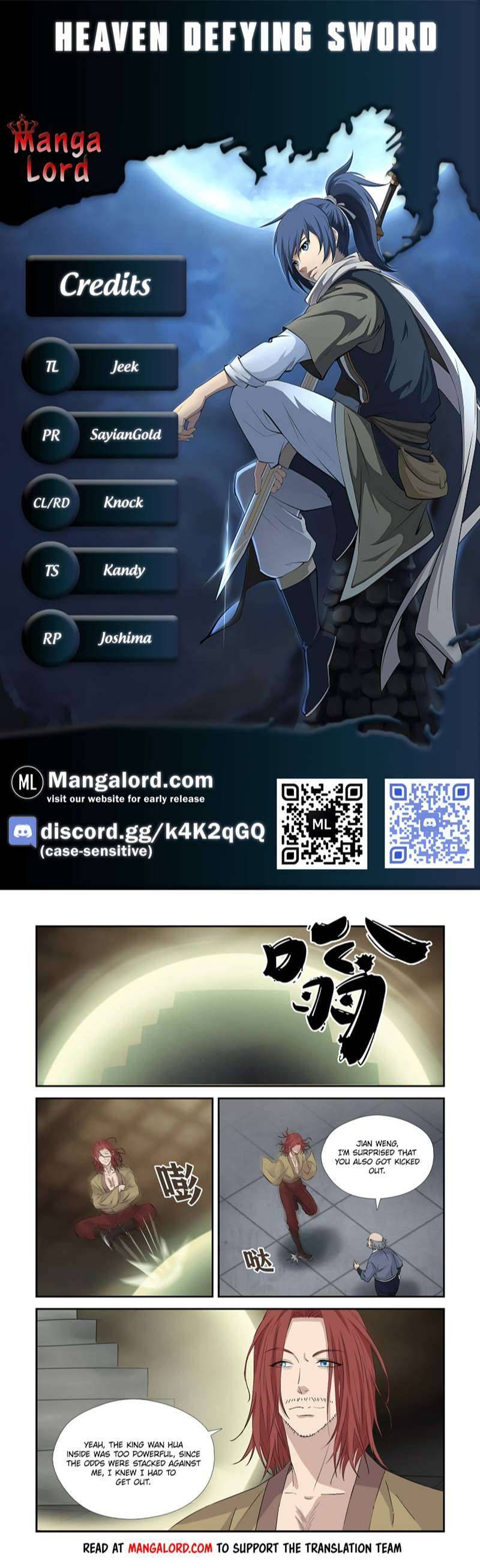 Heaven Defying Sword chapter 366 page 1