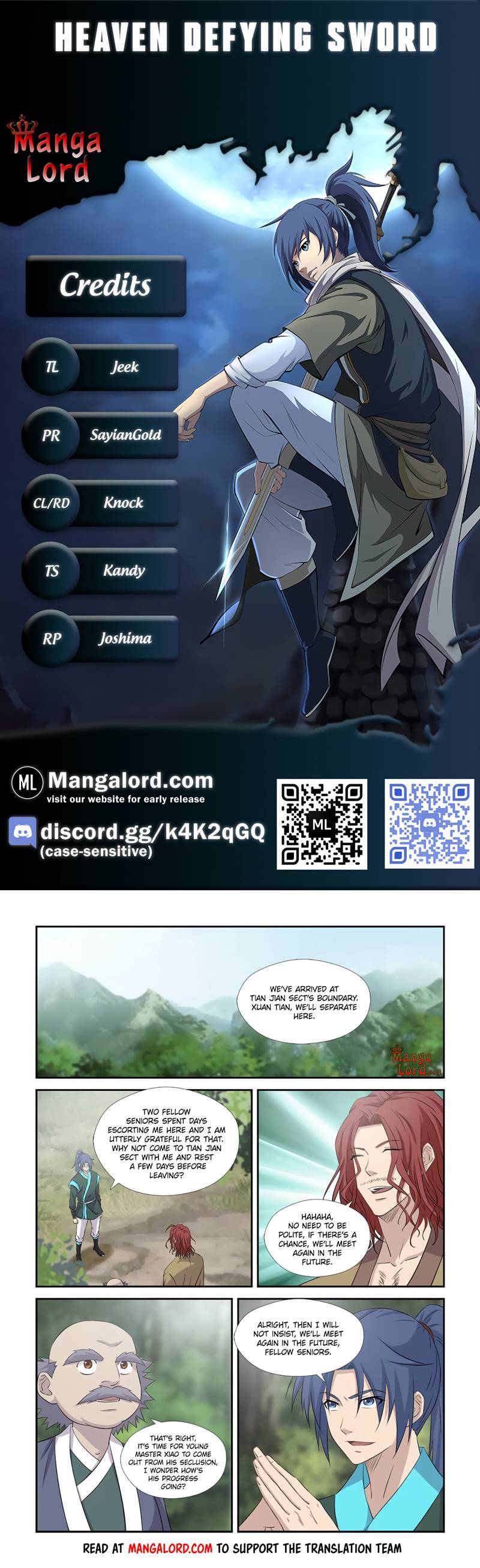 Heaven Defying Sword chapter 371 page 1