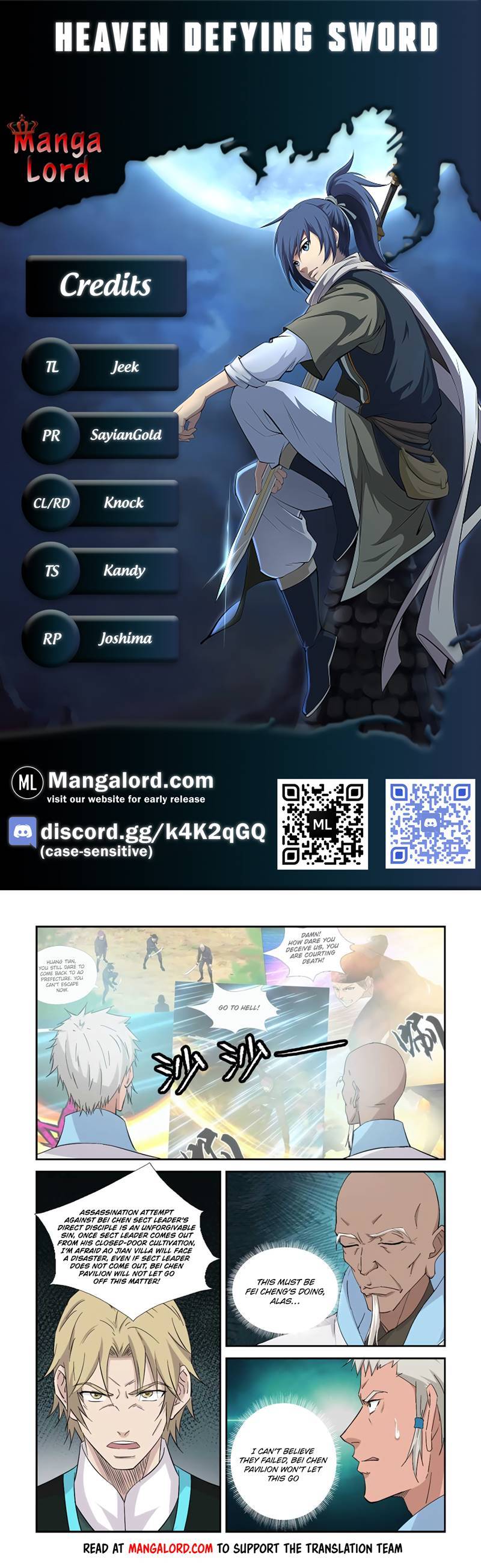 Heaven Defying Sword chapter 373 page 1