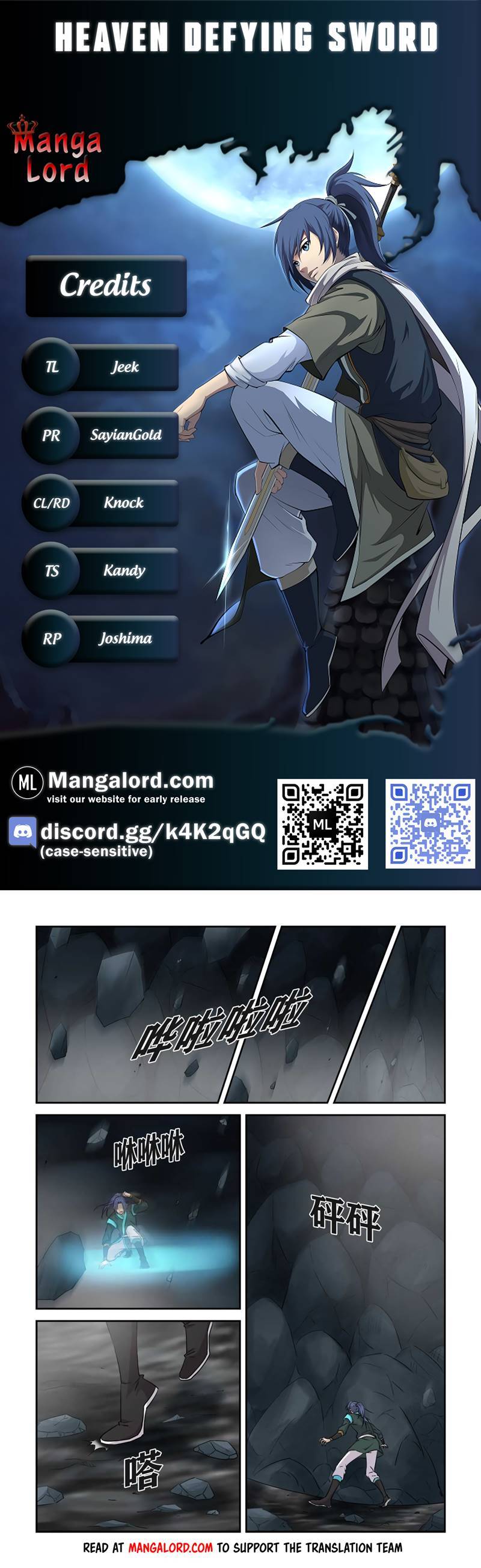 Heaven Defying Sword chapter 381 page 1