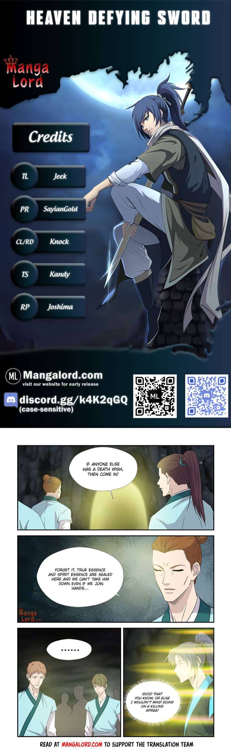 Heaven Defying Sword chapter 384 page 1