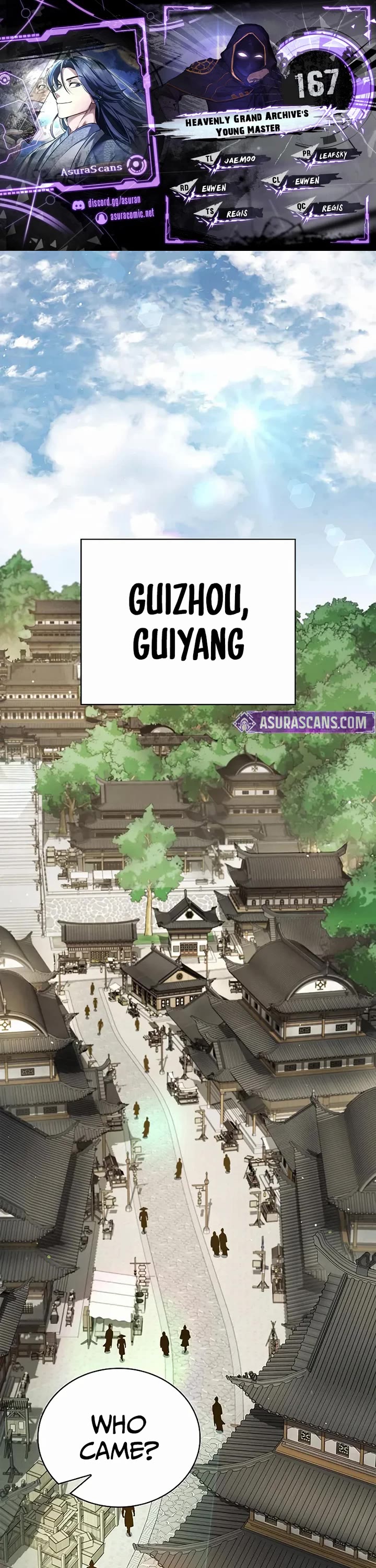 Heavenly Grand Archive’s Young Master chapter 167 page 1