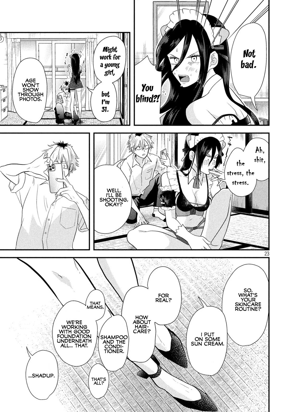 Heisei Remnant Soldier Sumire-chan chapter 1 page 23