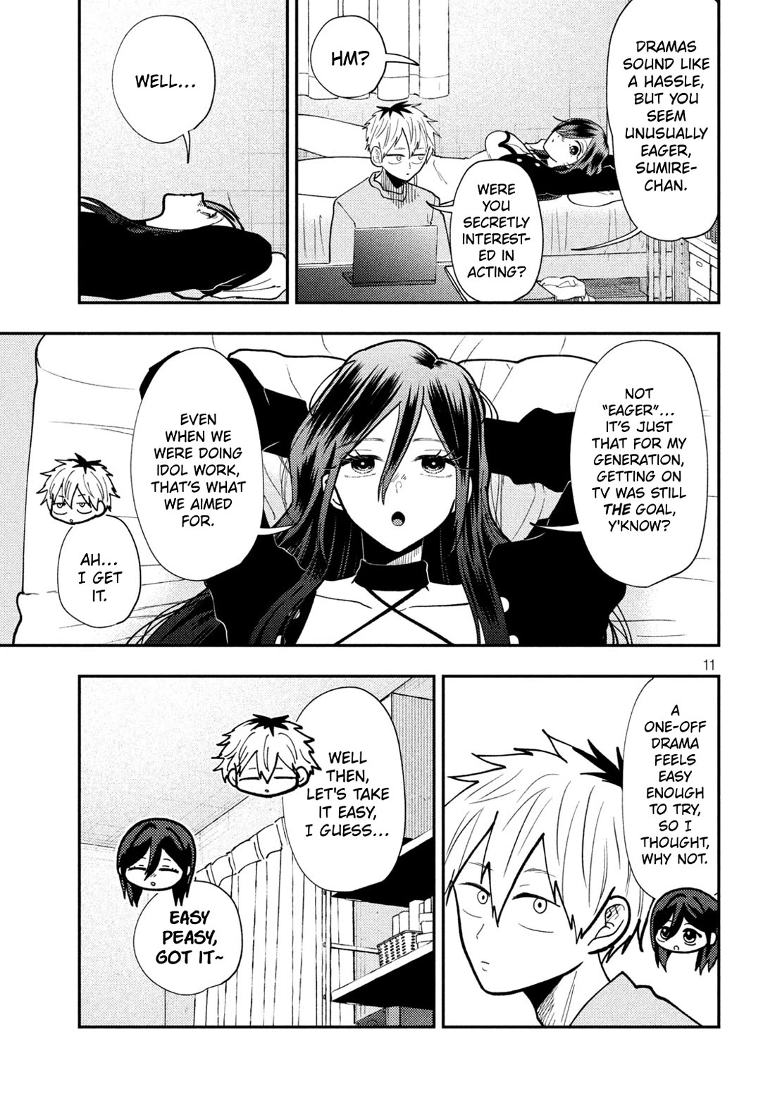 Heisei Remnant Soldier Sumire-chan chapter 83 page 11