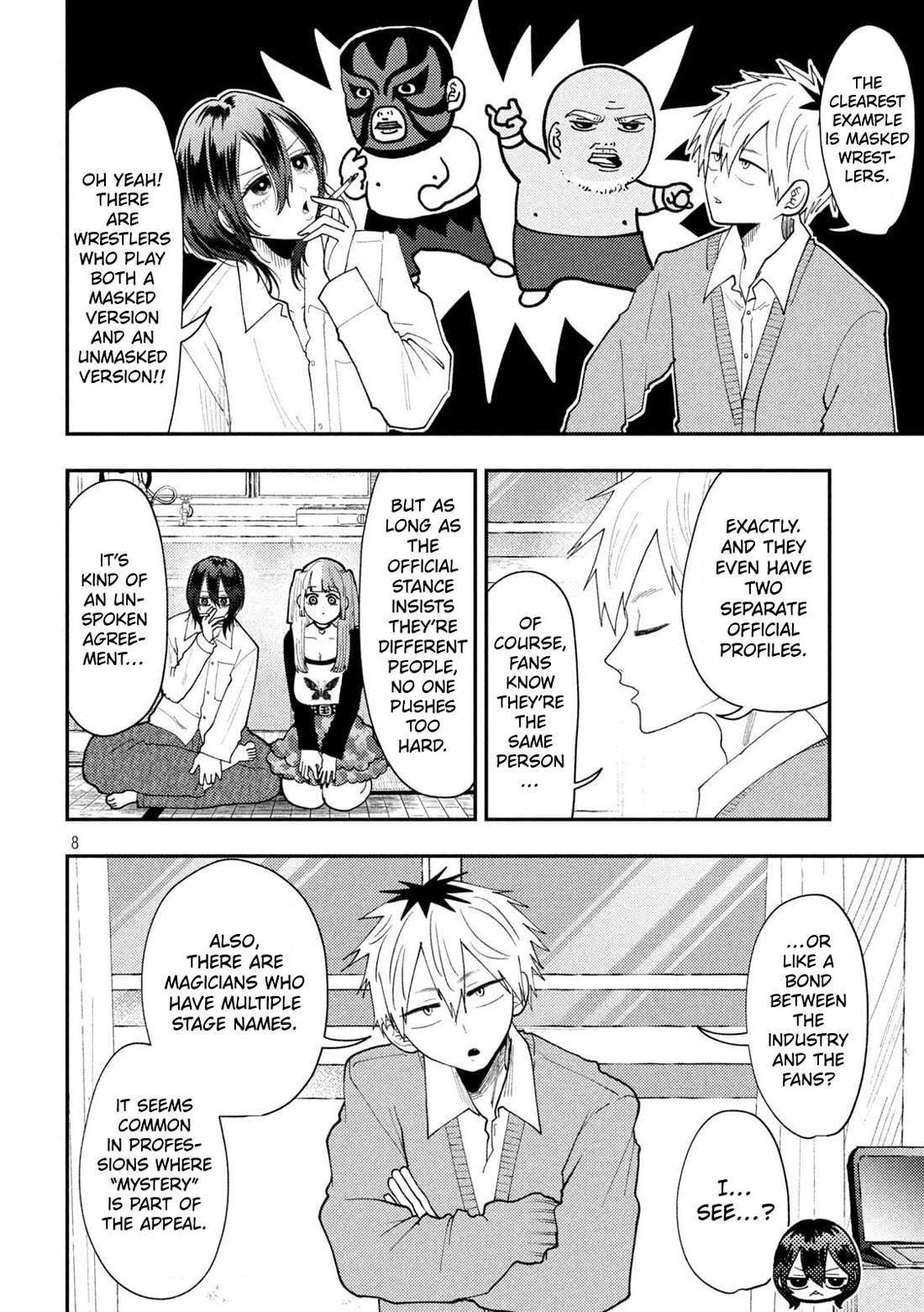 Heisei Remnant Soldier Sumire-chan chapter 87 page 8