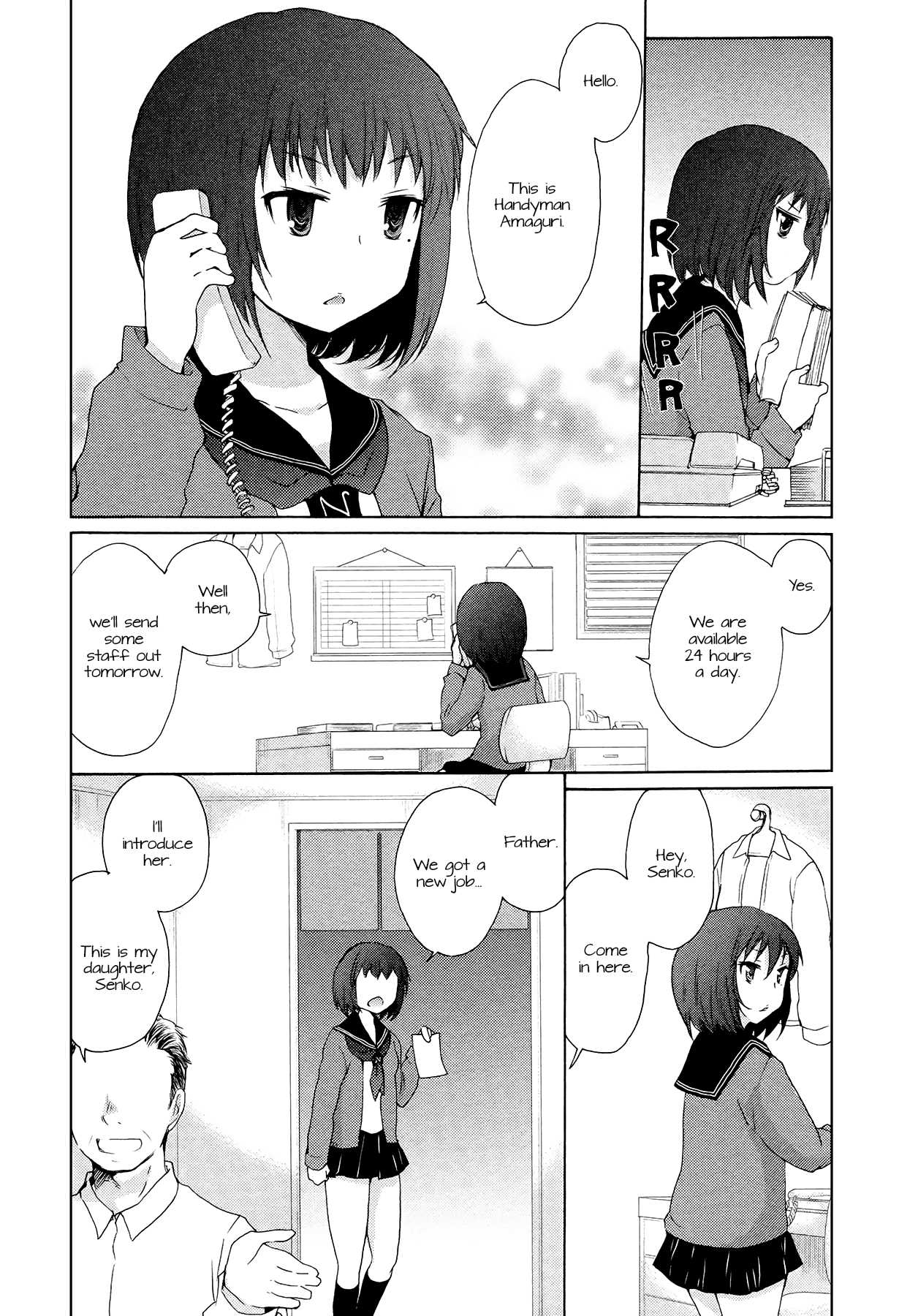 Henjo: Hen na Joshikousei Amaguri Senko chapter 1 page 23
