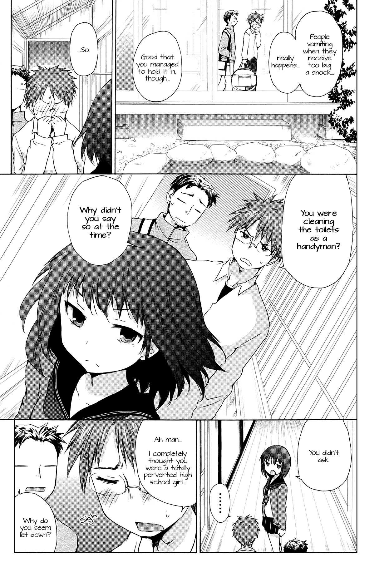 Henjo: Hen na Joshikousei Amaguri Senko chapter 1 page 26