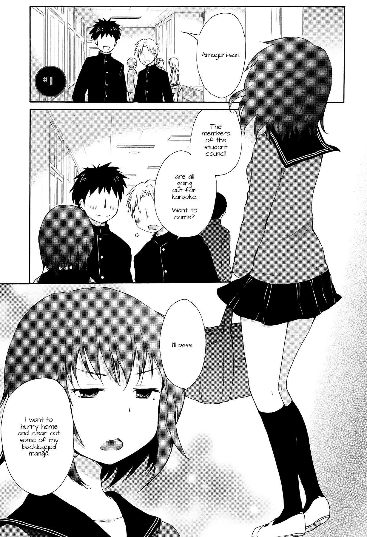 Henjo: Hen na Joshikousei Amaguri Senko chapter 1 page 4