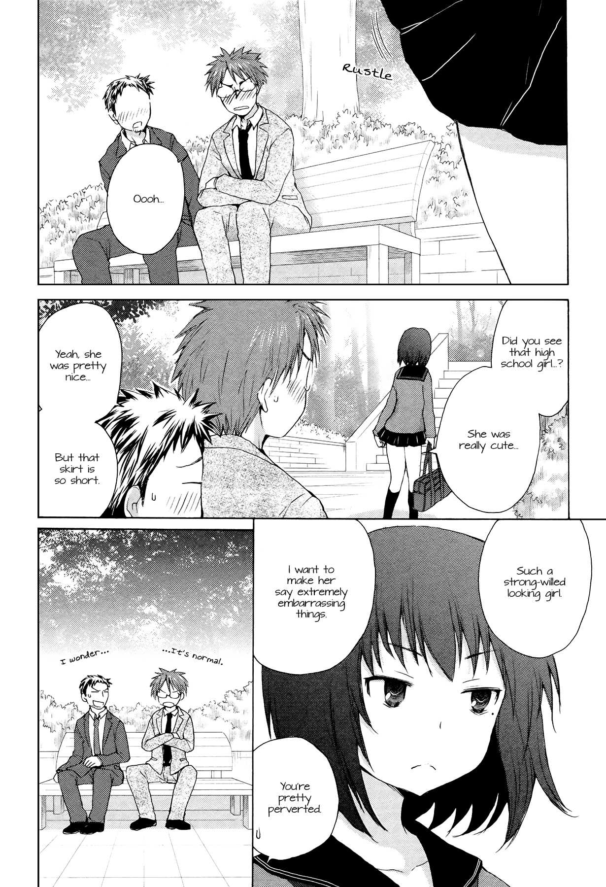 Henjo: Hen na Joshikousei Amaguri Senko chapter 1 page 9