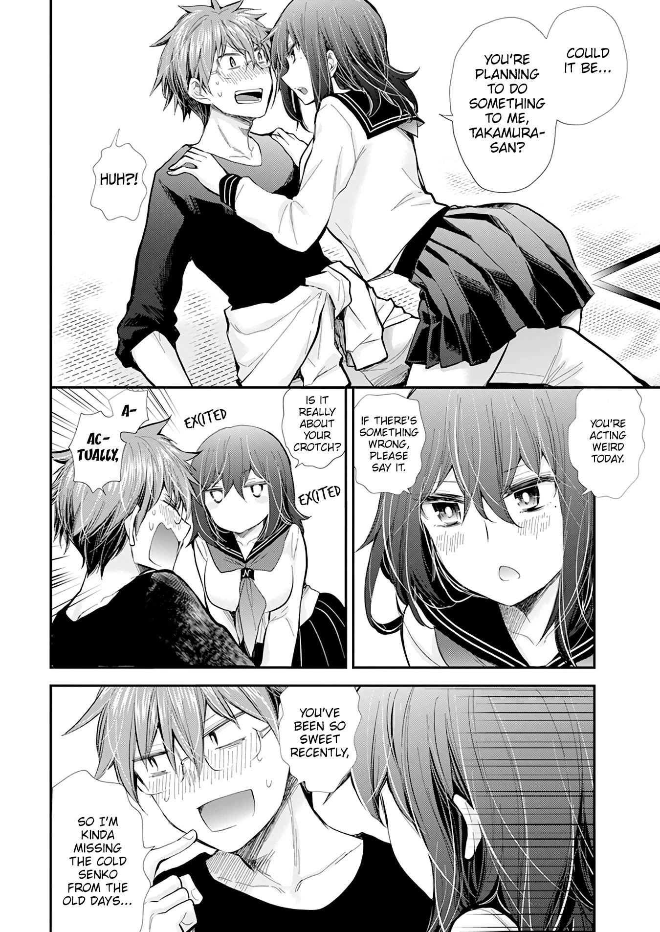 Henjo - Hen na Joshi Kousei Amaguri Senko chapter 108 page 12