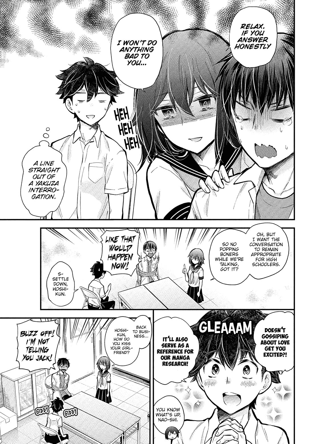 Henjo - Hen na Joshi Kousei Amaguri Senko chapter 133 page 9