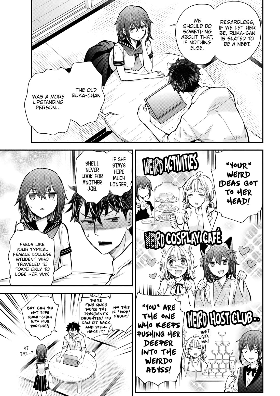 Henjo - Hen na Joshi Kousei Amaguri Senko chapter 138 page 8