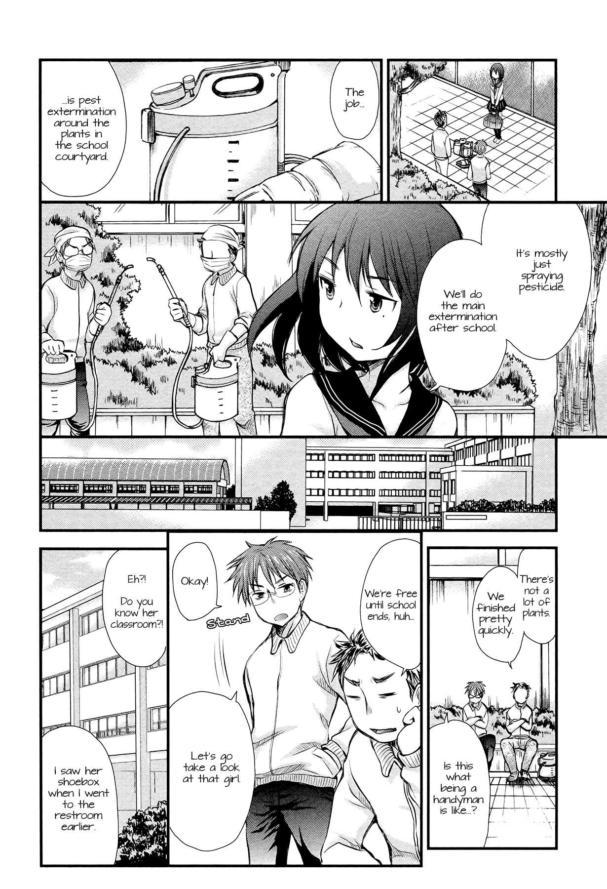 Henjo: Hen na Joshikousei Amaguri Senko chapter 2 page 8