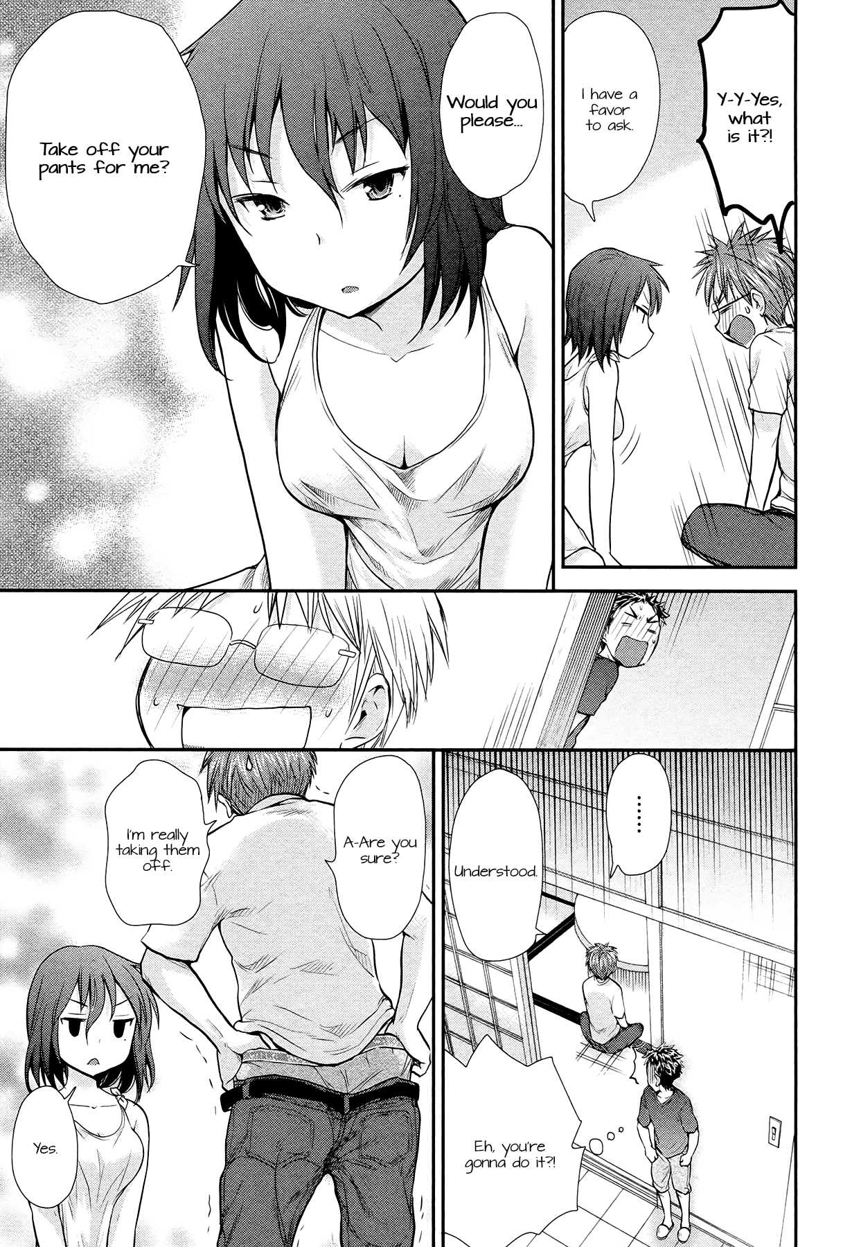 Henjo: Hen na Joshikousei Amaguri Senko chapter 3 page 13