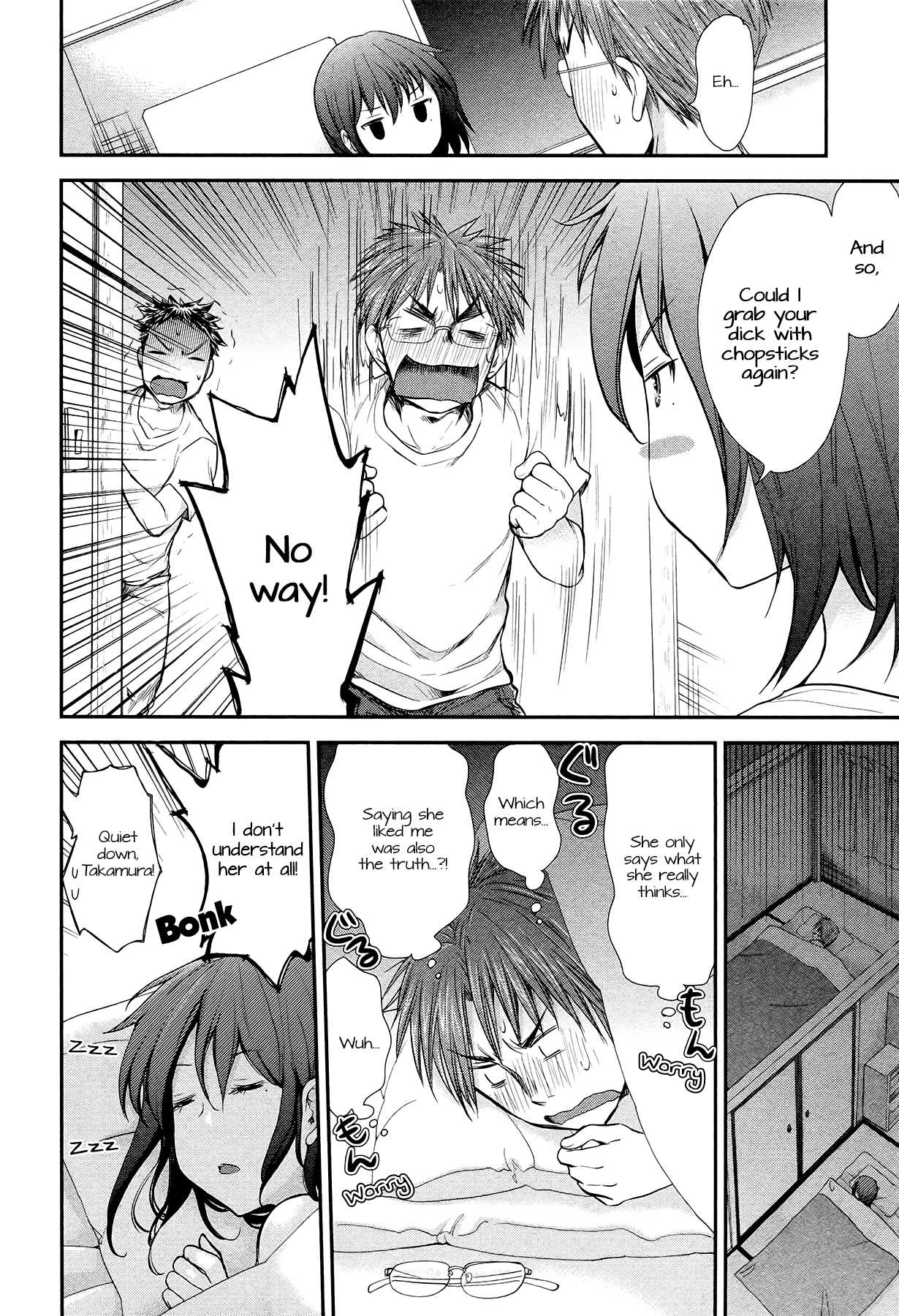 Henjo: Hen na Joshikousei Amaguri Senko chapter 3 page 22