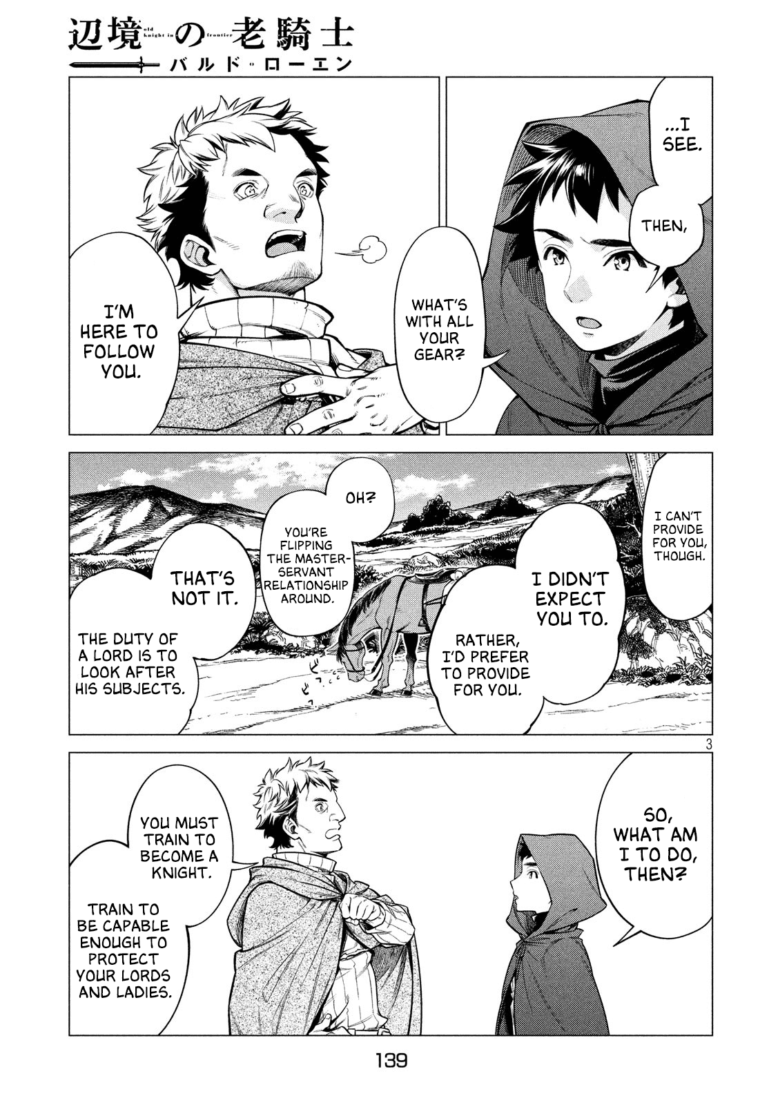 Henkyou no Roukishi - Bard Loen chapter 38 page 3