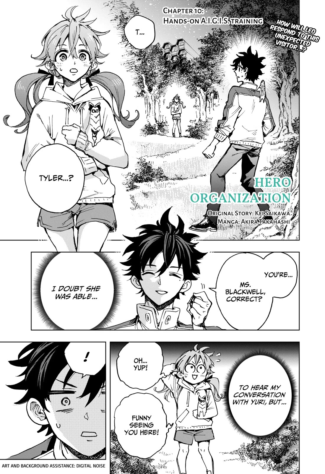 Hero Organization chapter 10 page 1