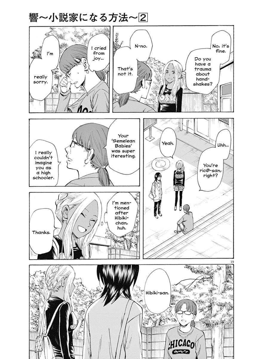 Hibiki - Shousetsuka ni Naru Houhou chapter 9 page 19