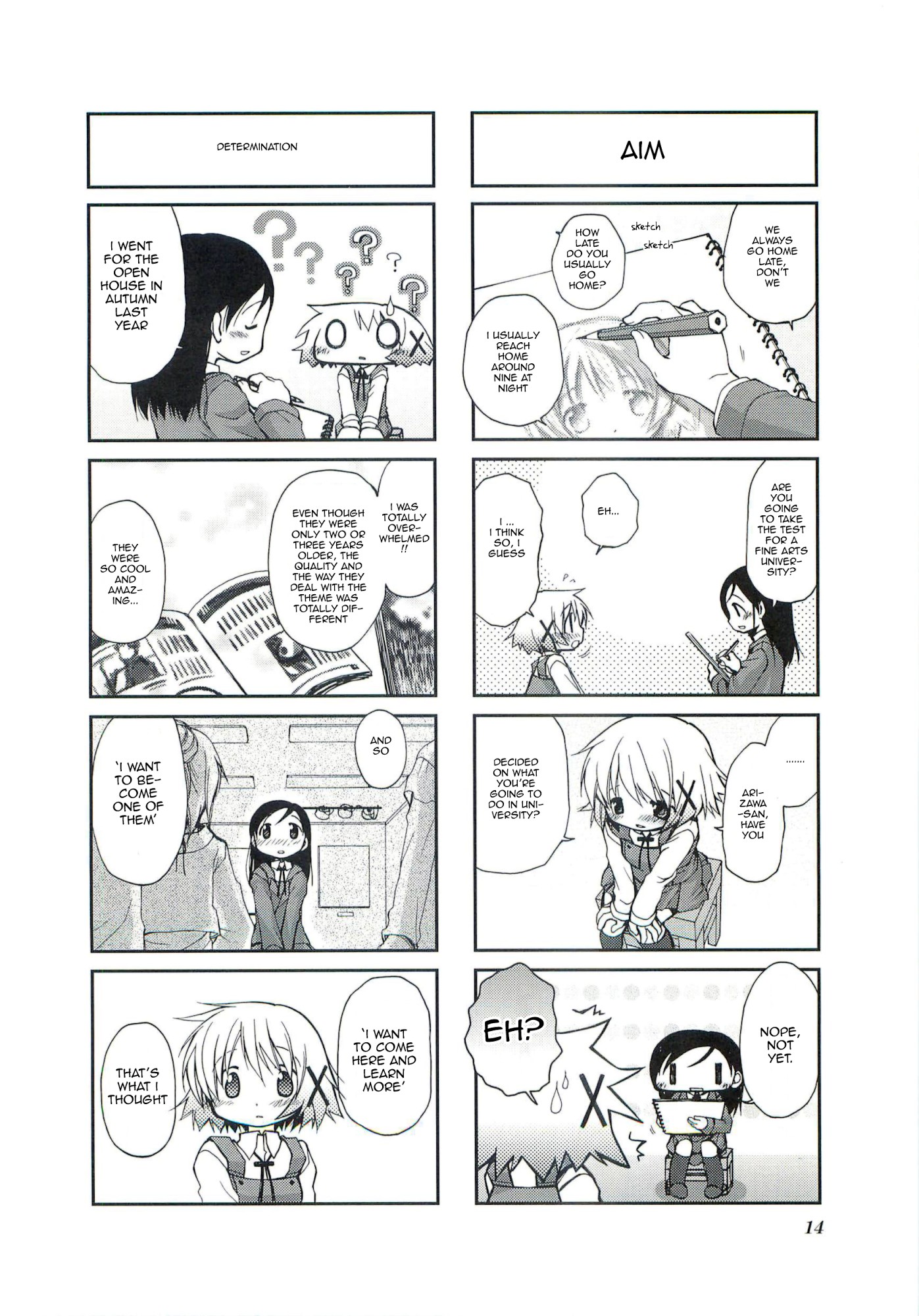 Hidamari Sketch chapter 43 page 6