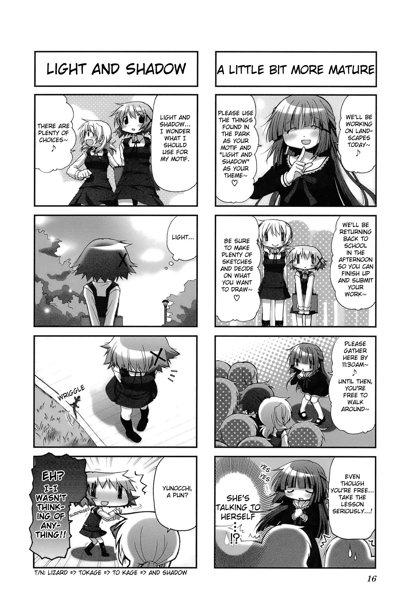 Hidamari Sketch chapter 56 page 2