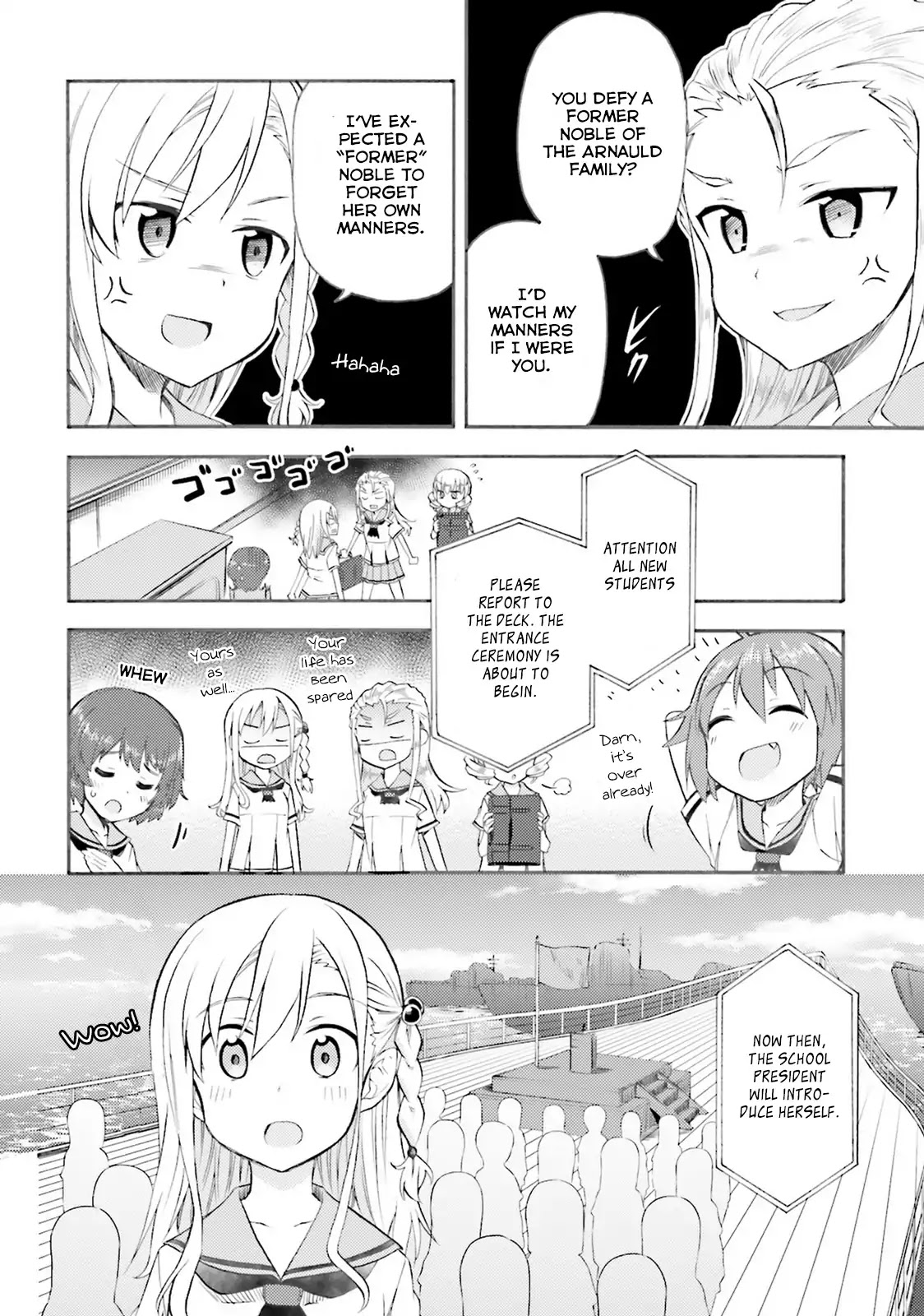 High School Fleet: Loreley no Otome-tachi chapter 1 page 11