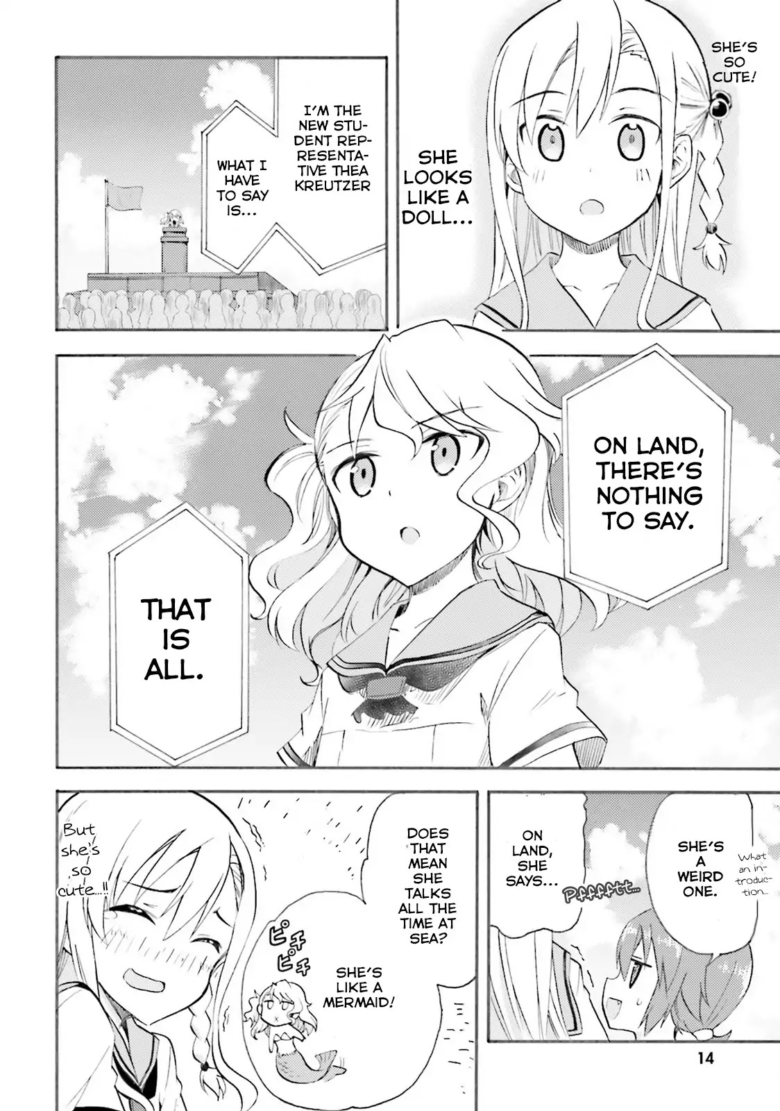 High School Fleet: Loreley no Otome-tachi chapter 1 page 15