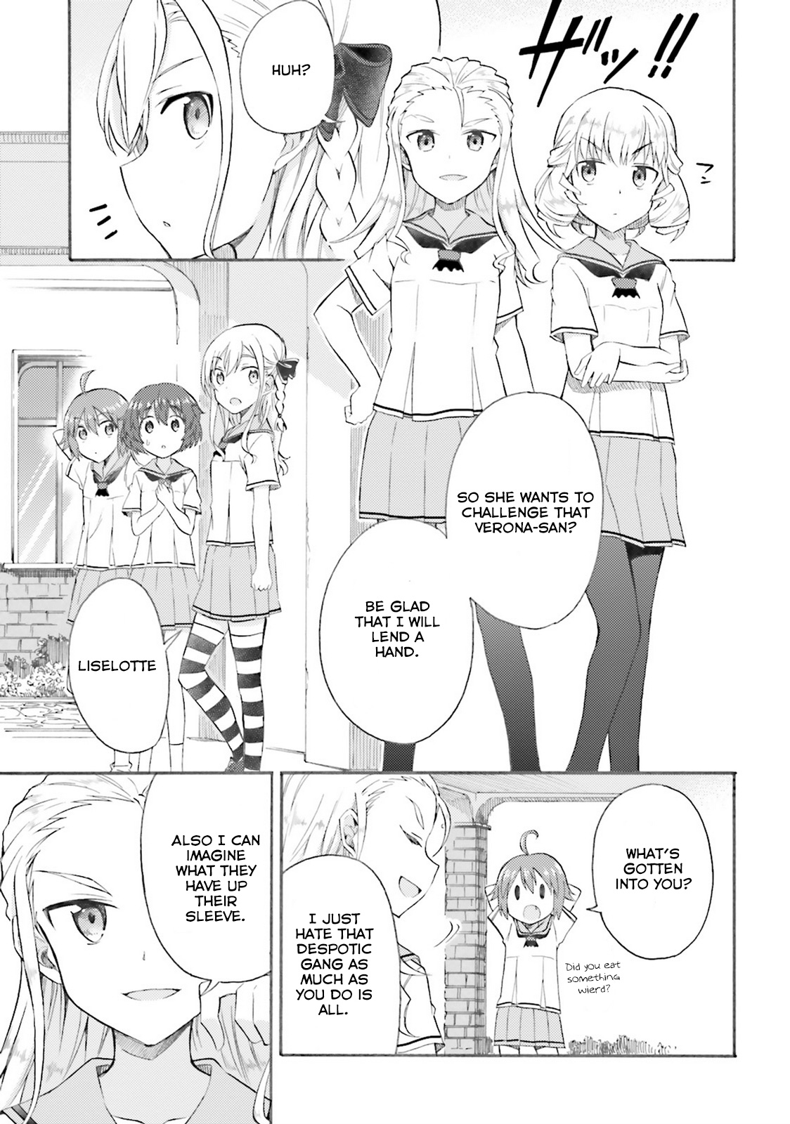 High School Fleet: Loreley no Otome-tachi chapter 2 page 1