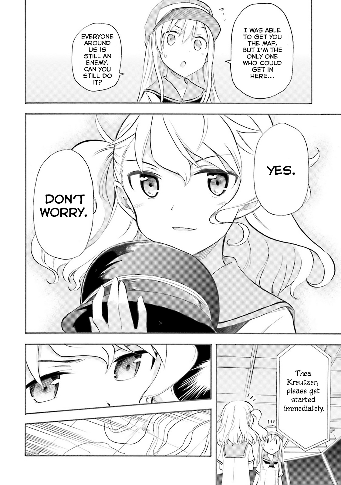 High School Fleet: Loreley no Otome-tachi chapter 2 page 12