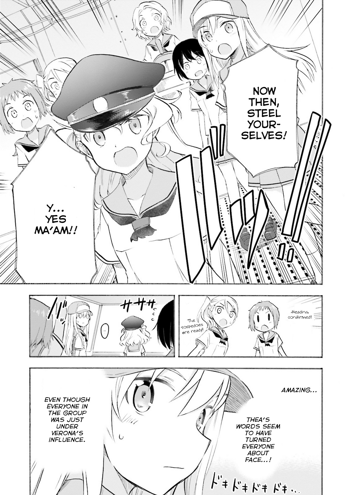 High School Fleet: Loreley no Otome-tachi chapter 2 page 17
