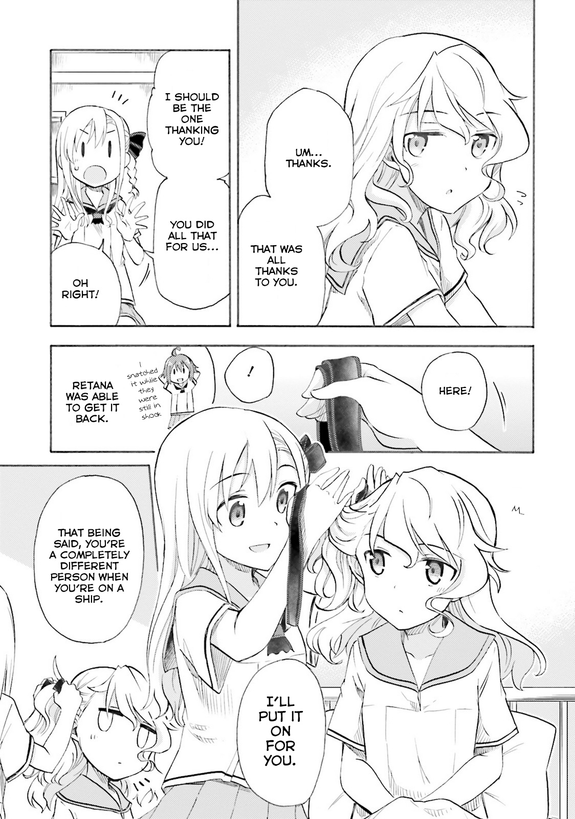 High School Fleet: Loreley no Otome-tachi chapter 2 page 23