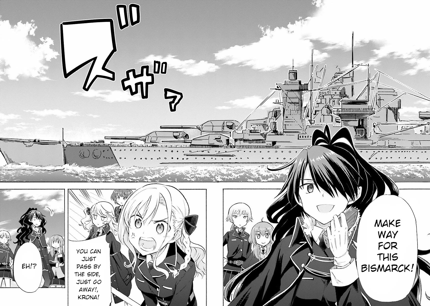 High School Fleet: Loreley no Otome-tachi chapter 3 page 12