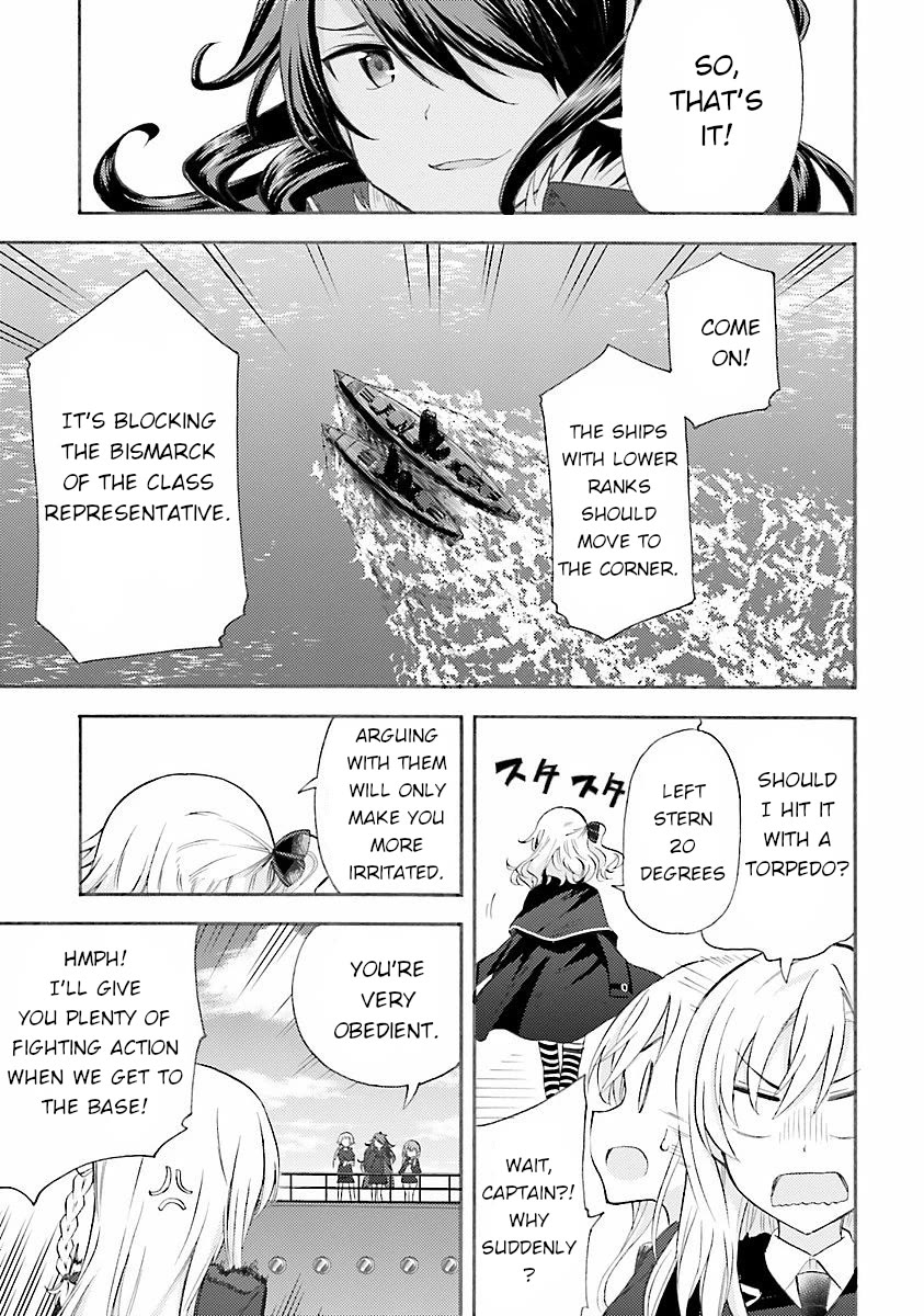 High School Fleet: Loreley no Otome-tachi chapter 3 page 14