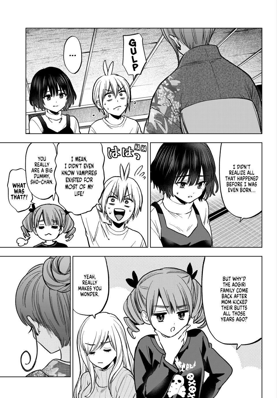 Hiiragi-san Chi no Kyuuketsu Jijou chapter 38 page 13