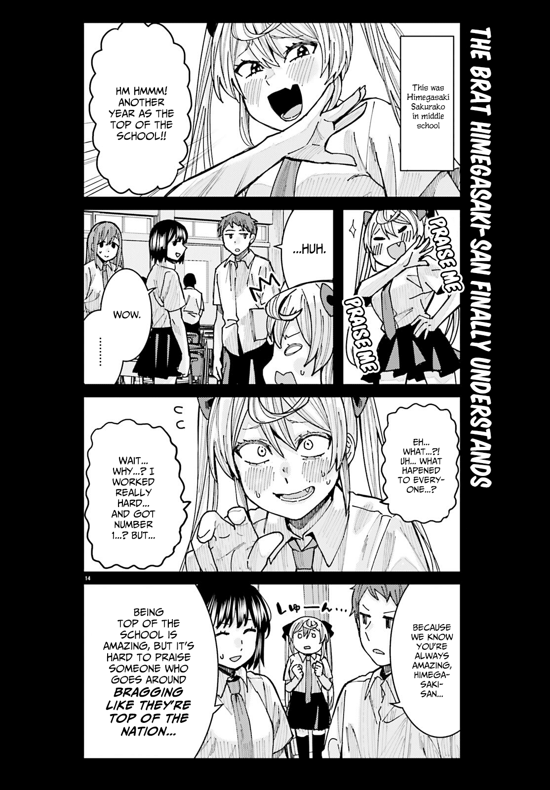 Himegasaki Sakurako wa Kyoumo Fubin Kawaii! chapter 14 page 14