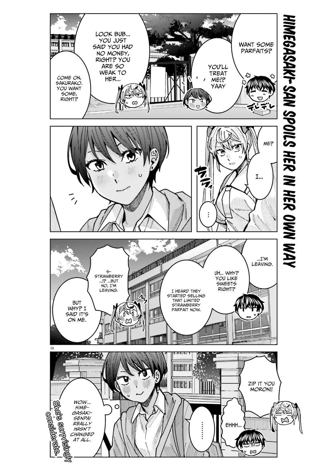 Himegasaki Sakurako wa Kyoumo Fubin Kawaii! chapter 15 page 8