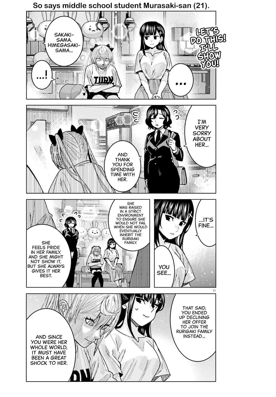 Himegasaki Sakurako wa Kyoumo Fubin Kawaii! chapter 37 page 13