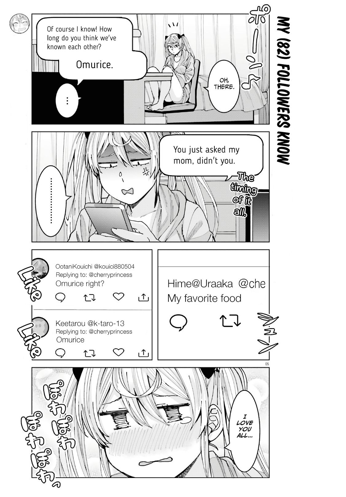 Himegasaki Sakurako wa Kyoumo Fubin Kawaii! chapter 4 page 6