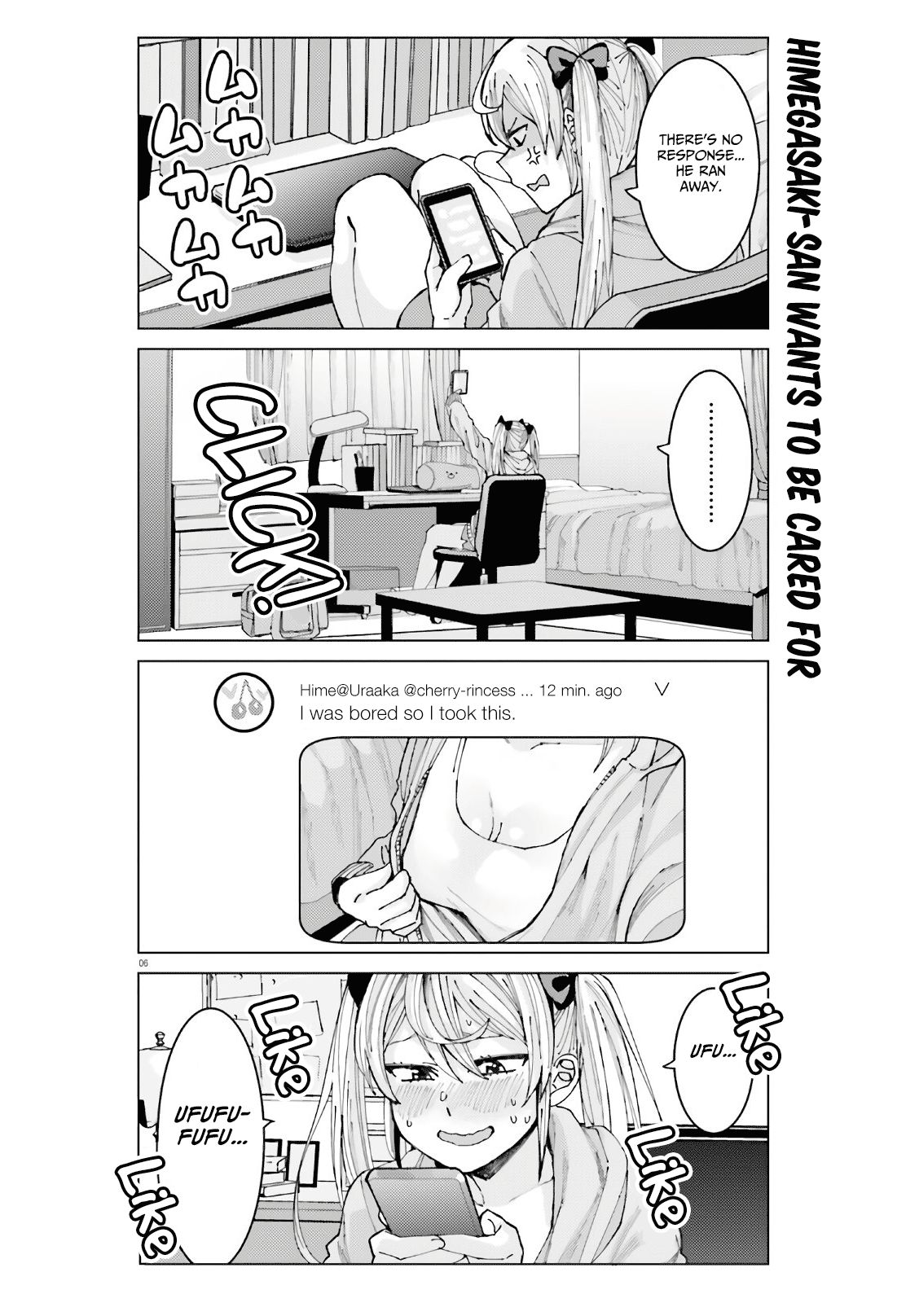 Himegasaki Sakurako wa Kyoumo Fubin Kawaii! chapter 4 page 7