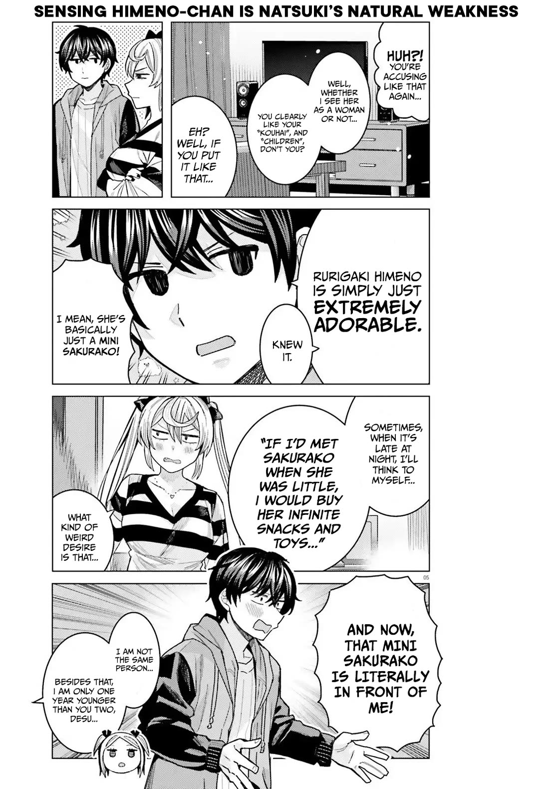 Himegasaki Sakurako wa Kyoumo Fubin Kawaii! chapter 54 page 6