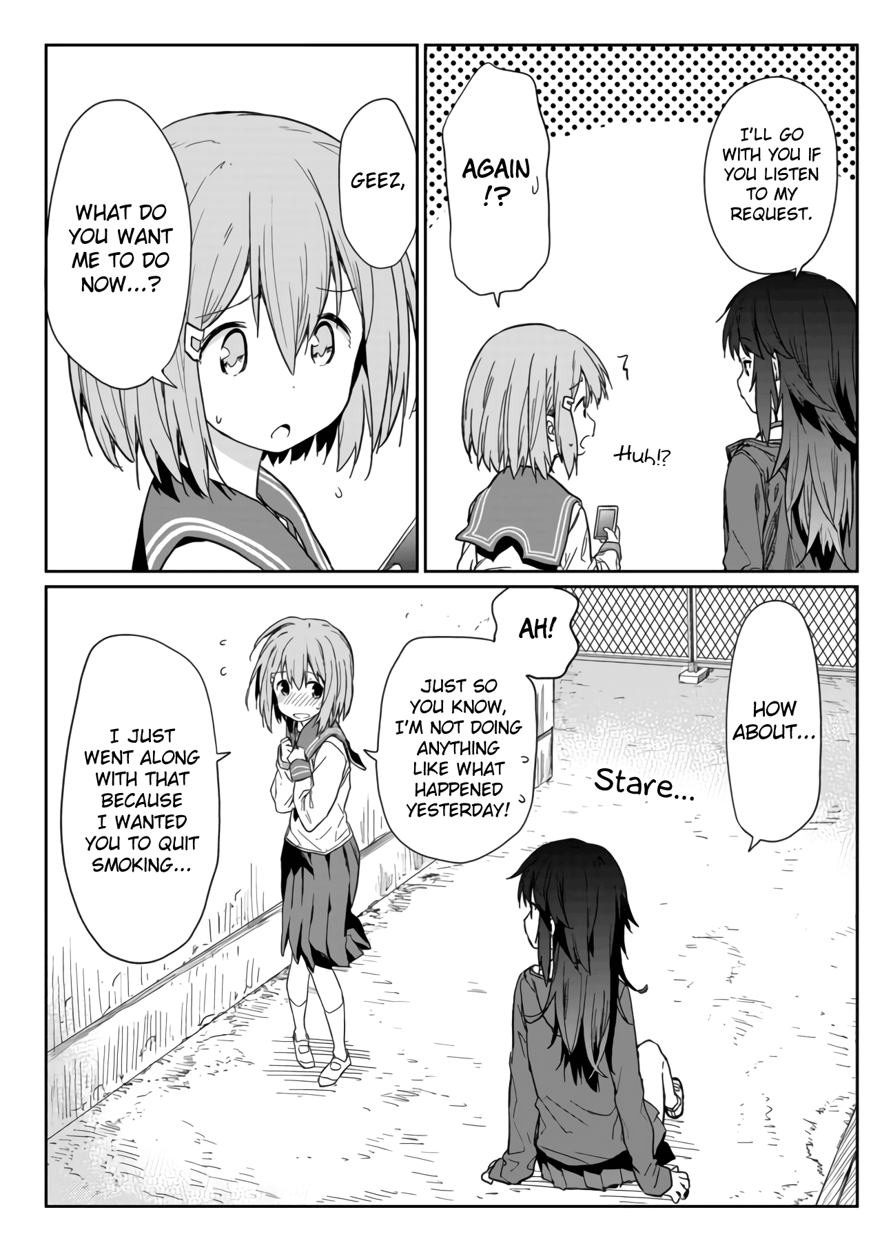 Hino-san no Baka chapter 2 page 10