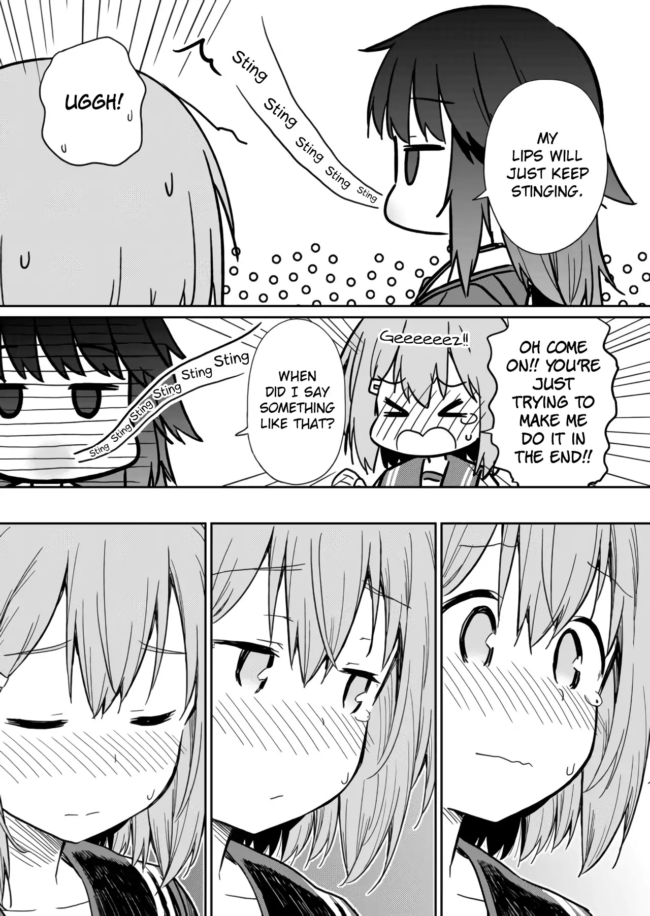 Hino-san no Baka chapter 3 page 9